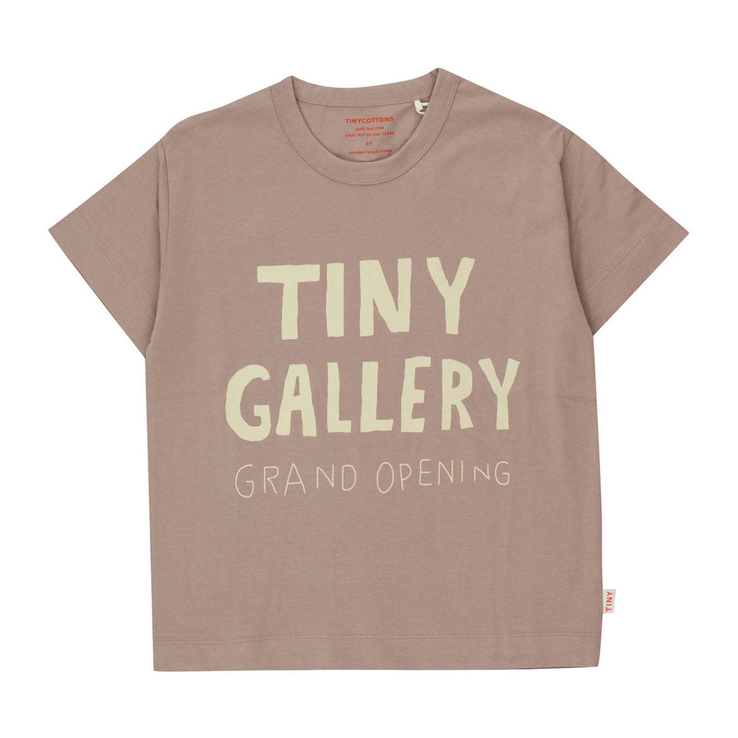Tiny Cottons Taupe Gallery Tee