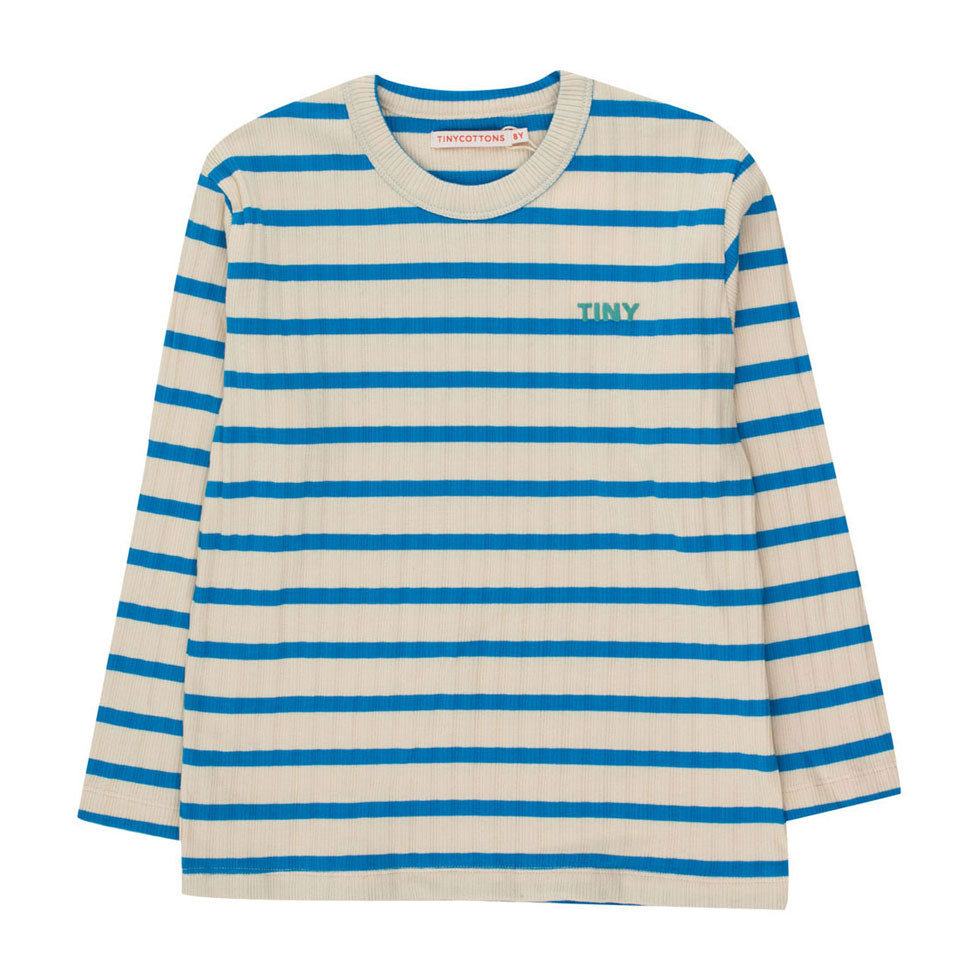 Tiny Cottons Vanilla Rib Stripes Tee