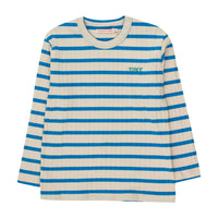 Tiny Cottons Vanilla Rib Stripes Tee