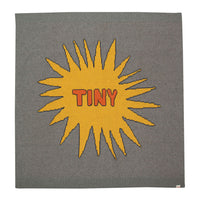 Tiny Cottons Medium Grey Melange Tiny Sun Blanket