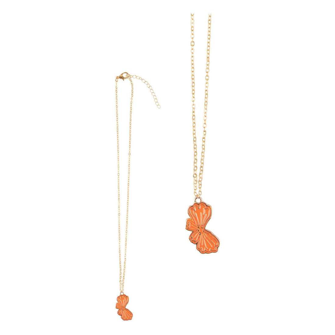 Tiny Cottons Summer Red Bow Necklace