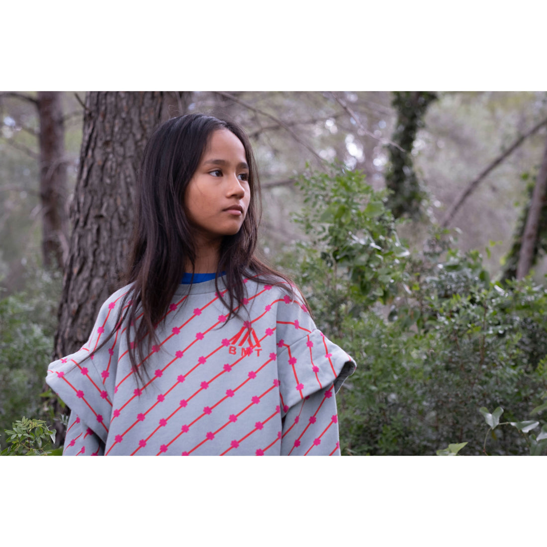 Bonmot Iceberg Frilles Flowers Sweatshirt