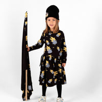 Wolf and Rita Black Fado Claudia Dress