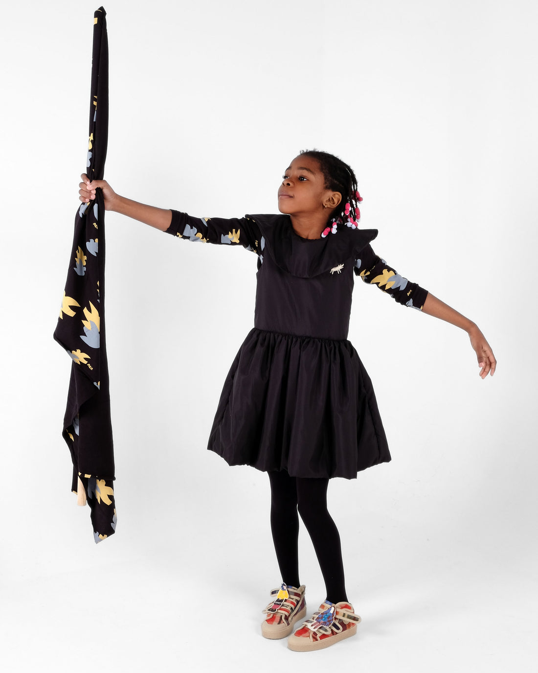Wolf and Rita Black Adriana Dress