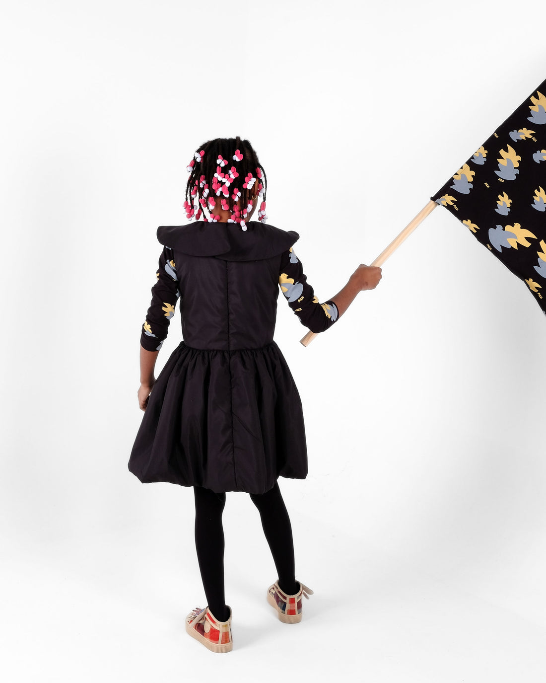 Wolf and Rita Black Adriana Dress