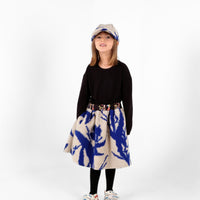 Wolf and Rita Beige Azulejo Skirt