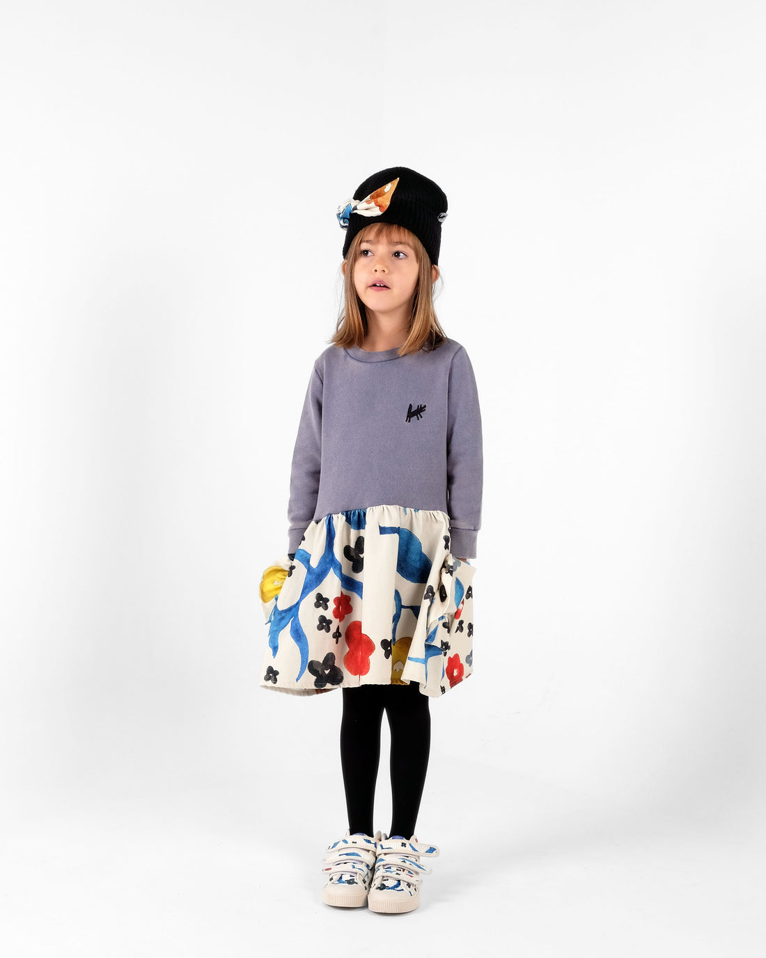 Wolf and Rita Indigo Mercedes Dress