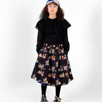 Wolf and Rita Black Alzira Blouse