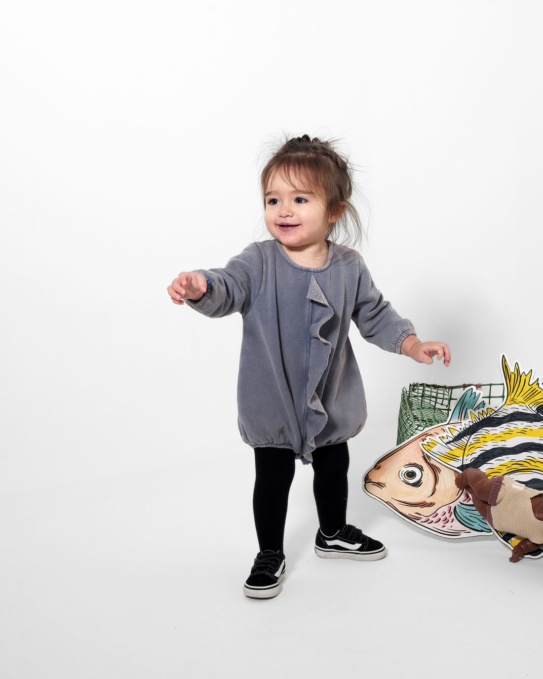 Wolf and Rita Indigo Ester Romper