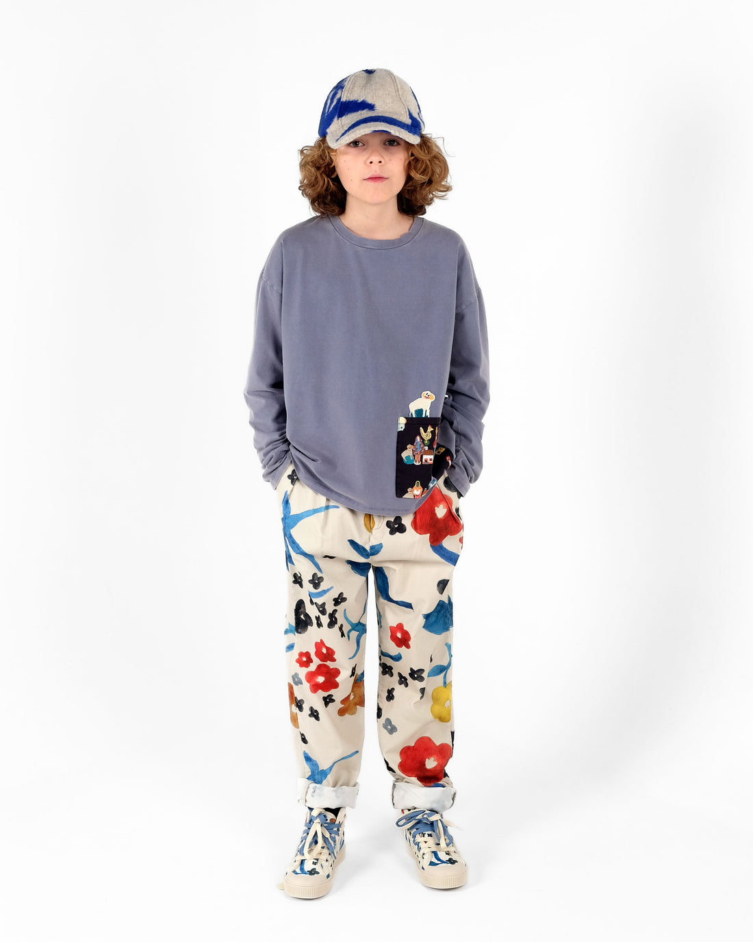 Wolf and Rita Indigo Joaquina Tee