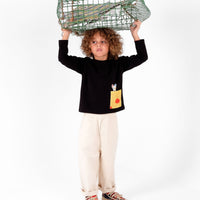 Wolf and Rita Black Joaquina Tee
