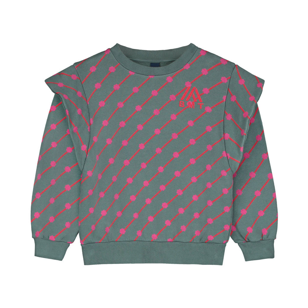 Bonmot Good Night Frilles Flowers Sweatshirt