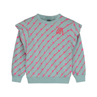 Bonmot Iceberg Frilles Flowers Sweatshirt