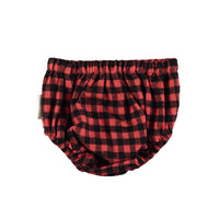 Piupiuchick Red and Black Vichy Baby Shorties
