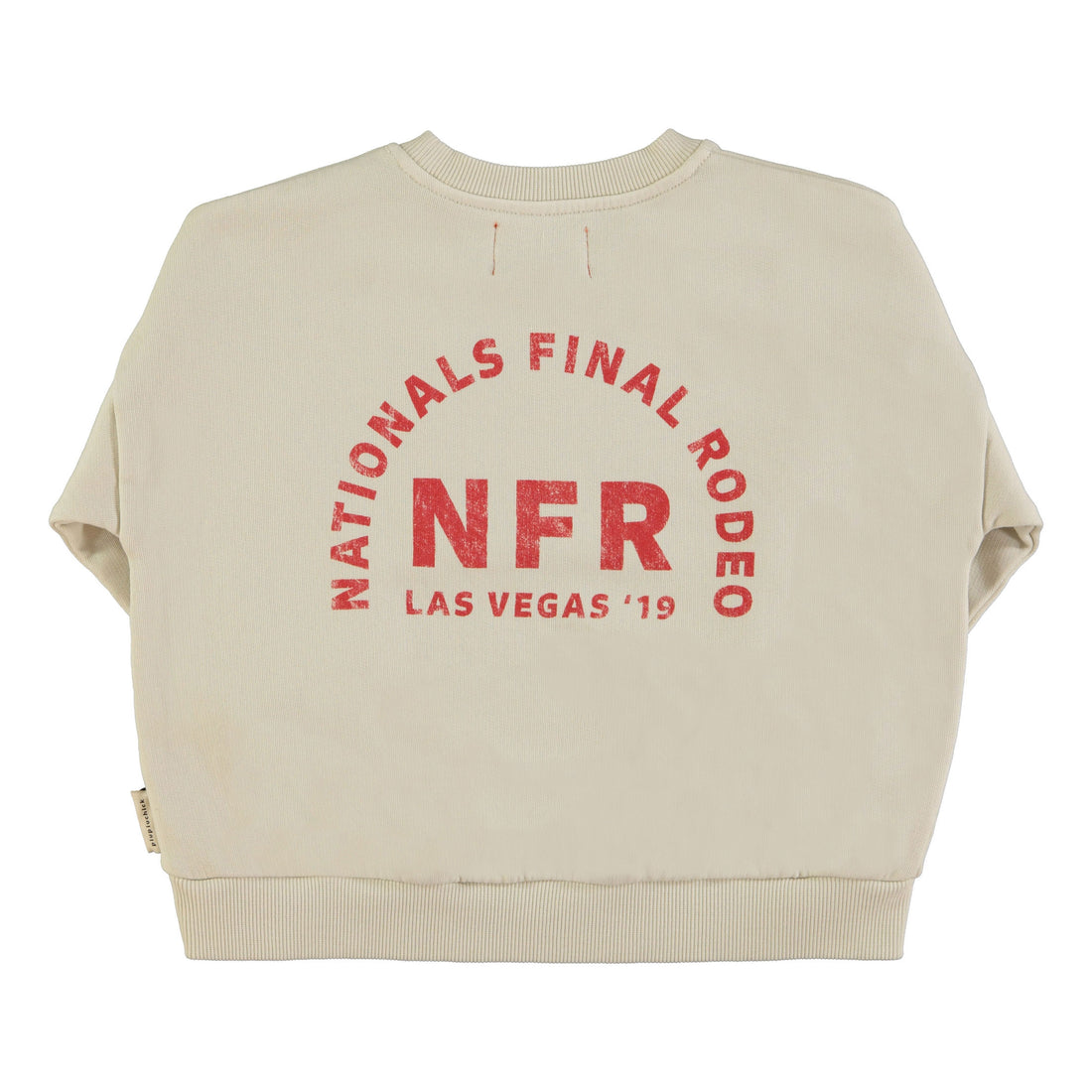 Piupiuchick Ecru w/ Multicolor Circles Print Sweatshirt