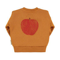 Piupiuchick Camel w/ Jimmy Apples Farm Print Sweatshirt