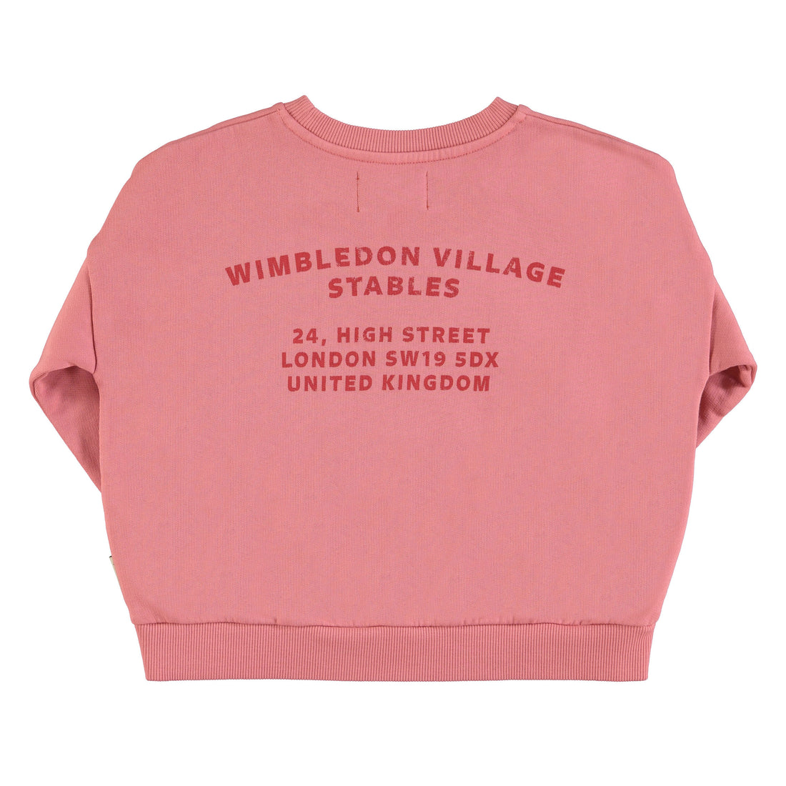 Piupiuchick Pink w/ Multicolor House Print Sweatshirt