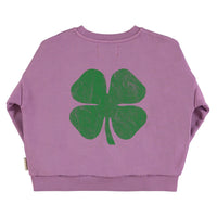 Piupiuchick Mauve w/ Lucky Luke Print Sweatshirt
