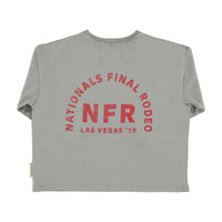 Piupiuchick Grey w/ Multicolor Circles Print Tee