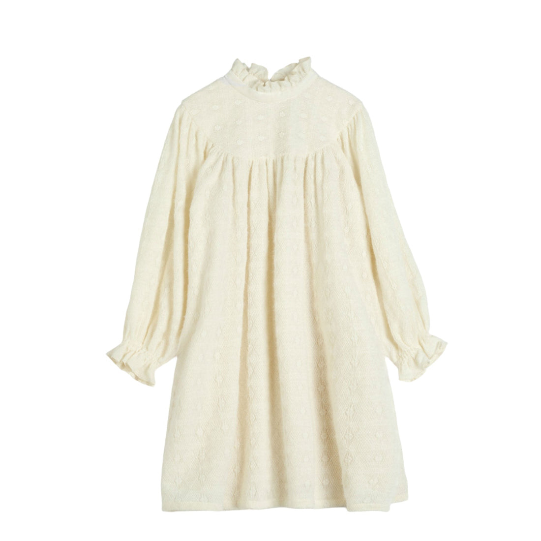 Cera Una Volta Cream Knit Kaya Dress