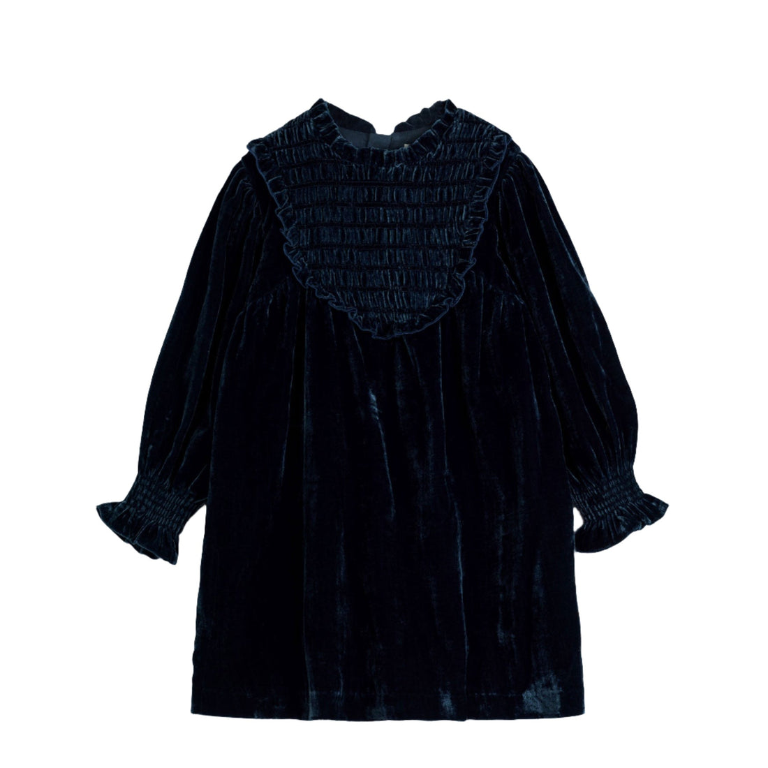 Cera Una Volta Blue Dolores Velvet Dress Ladida Cera Una Volta Blue Dolores Velvet Dress Ladida