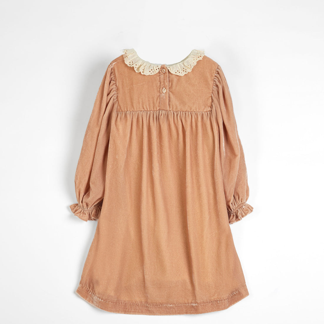 Cera Una Volta Dusty Pink Vera Velvet Dress