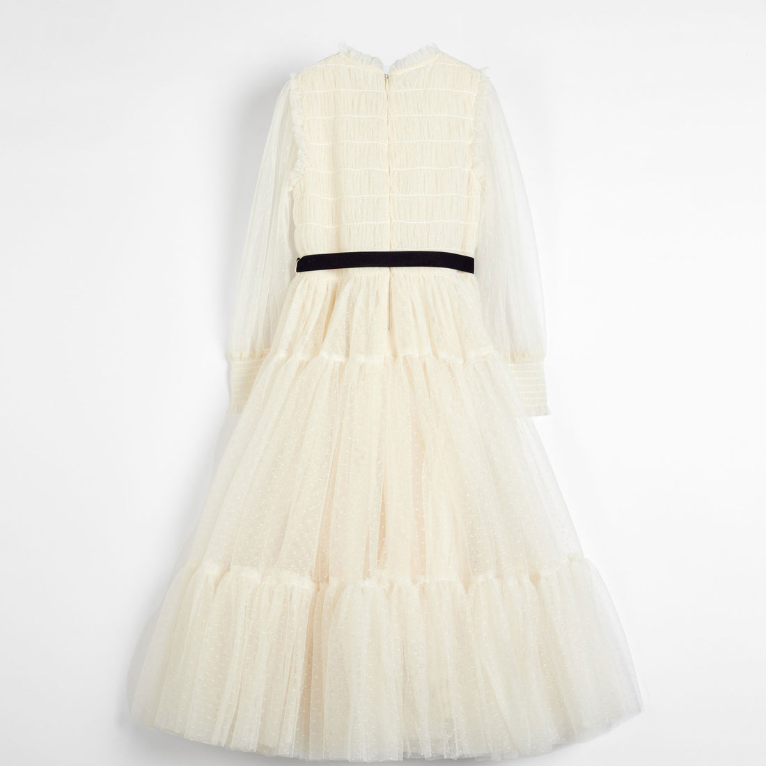 Cera Una Volta Cream Tulle Diana Dress