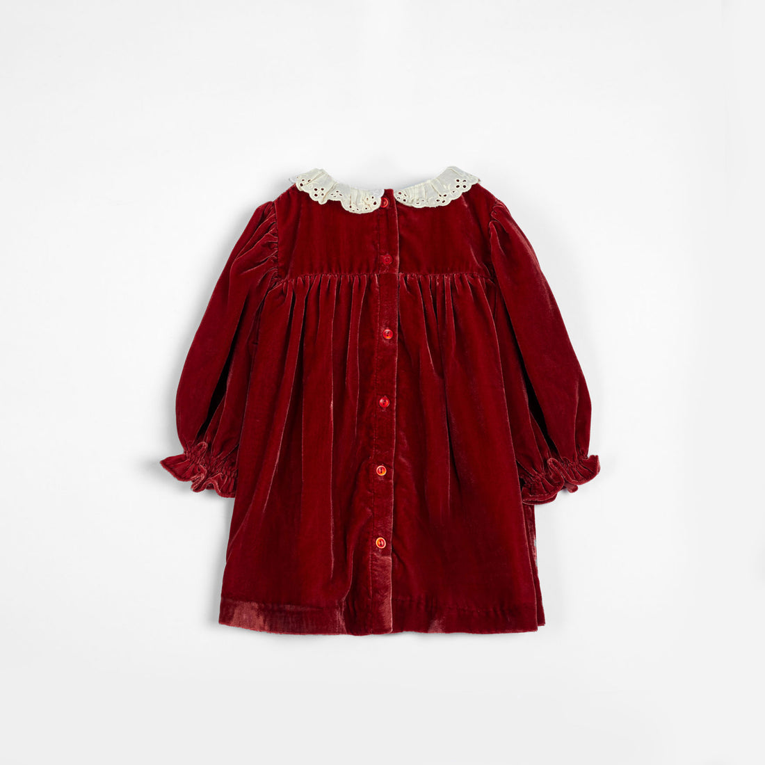 Cera Una Volta Red Velvet Lili Baby Dress