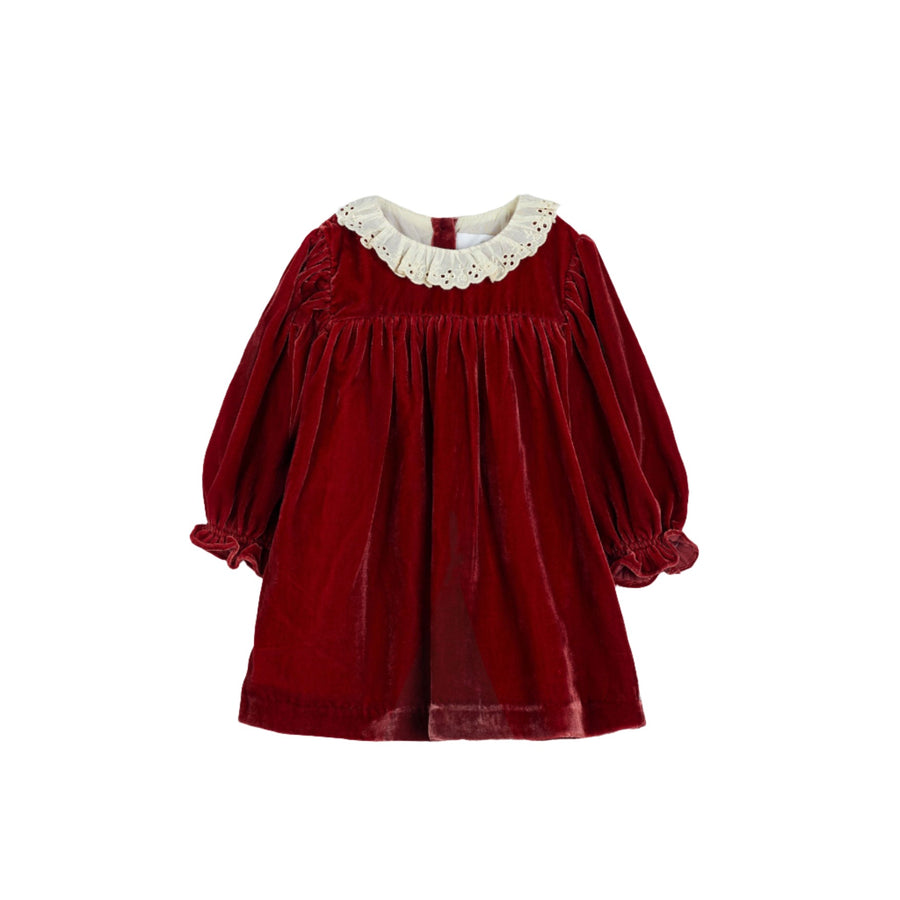 Cera Una Volta Red Velvet Lili Baby Dress – Ladida