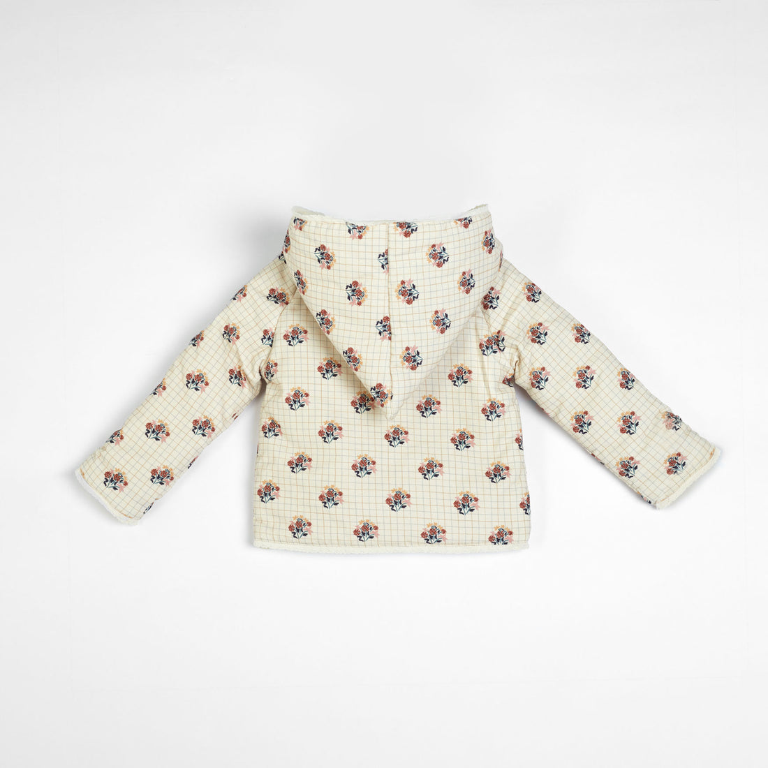 Cera Una Volta Cream Floral Camille Baby Jacket