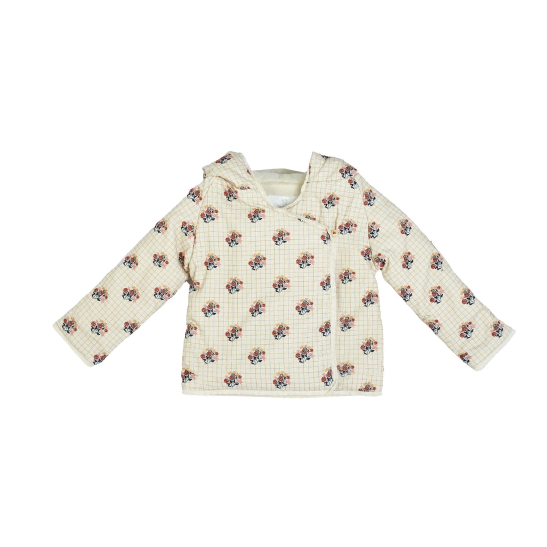 Cera Una Volta Cream Floral Camille Baby Jacket