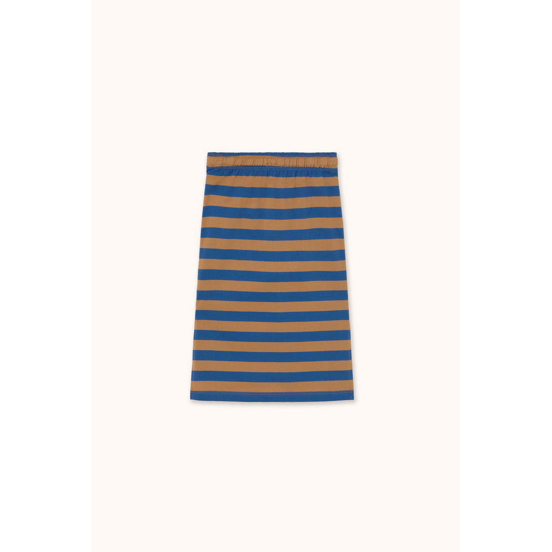 Tiny Cottons Dark Blue Stripes Knit Long Skirt
