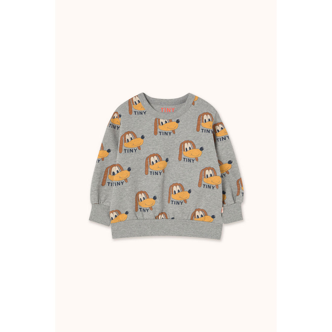 Tiny Cottons Medium Grey Heather Dogs Sweatshirt