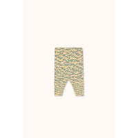 Tiny Cottons Mellow Yellow Mini Apples Aop Rib Baby Pant