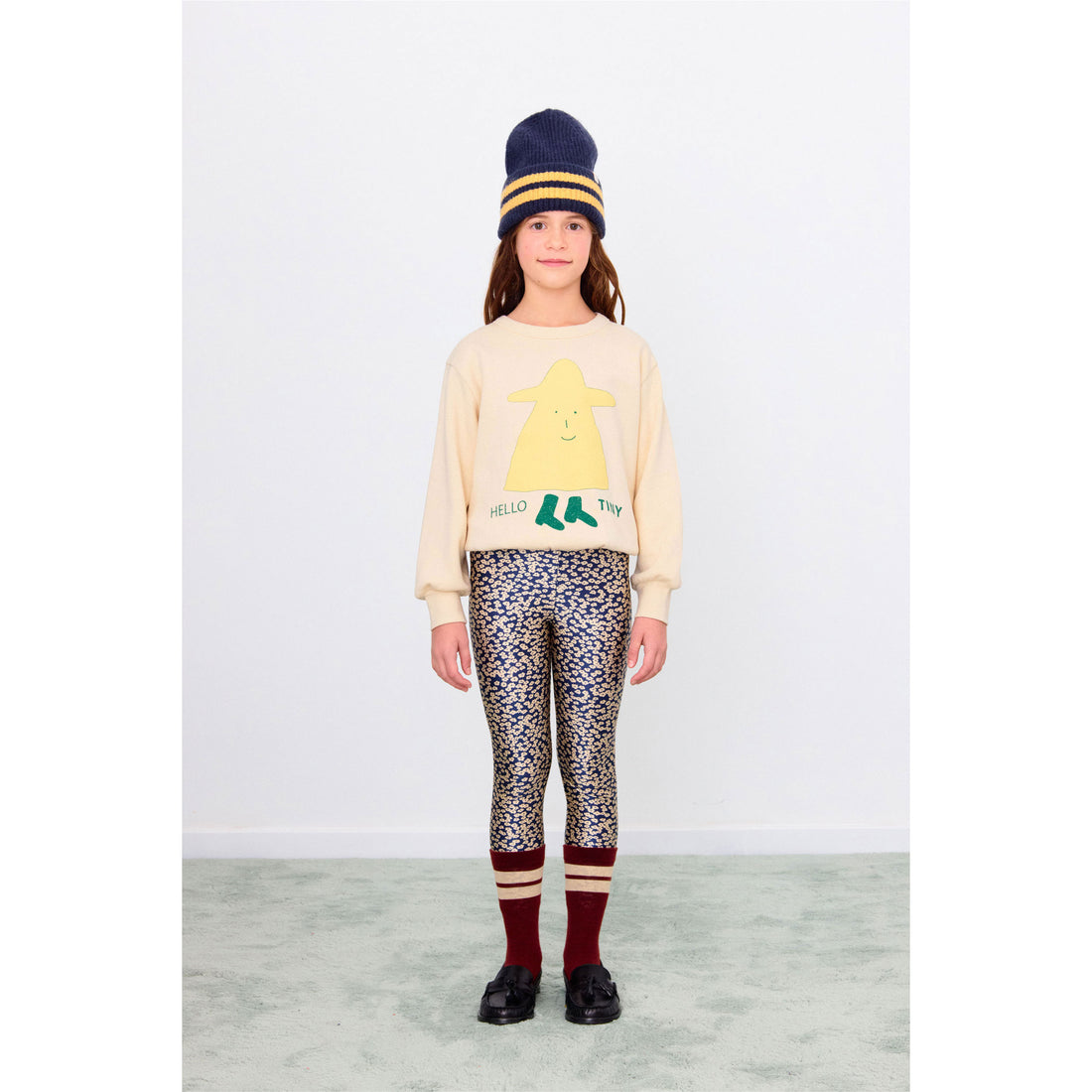Tiny Cottons Vanilla Heelo Graphic Sweatshirt
