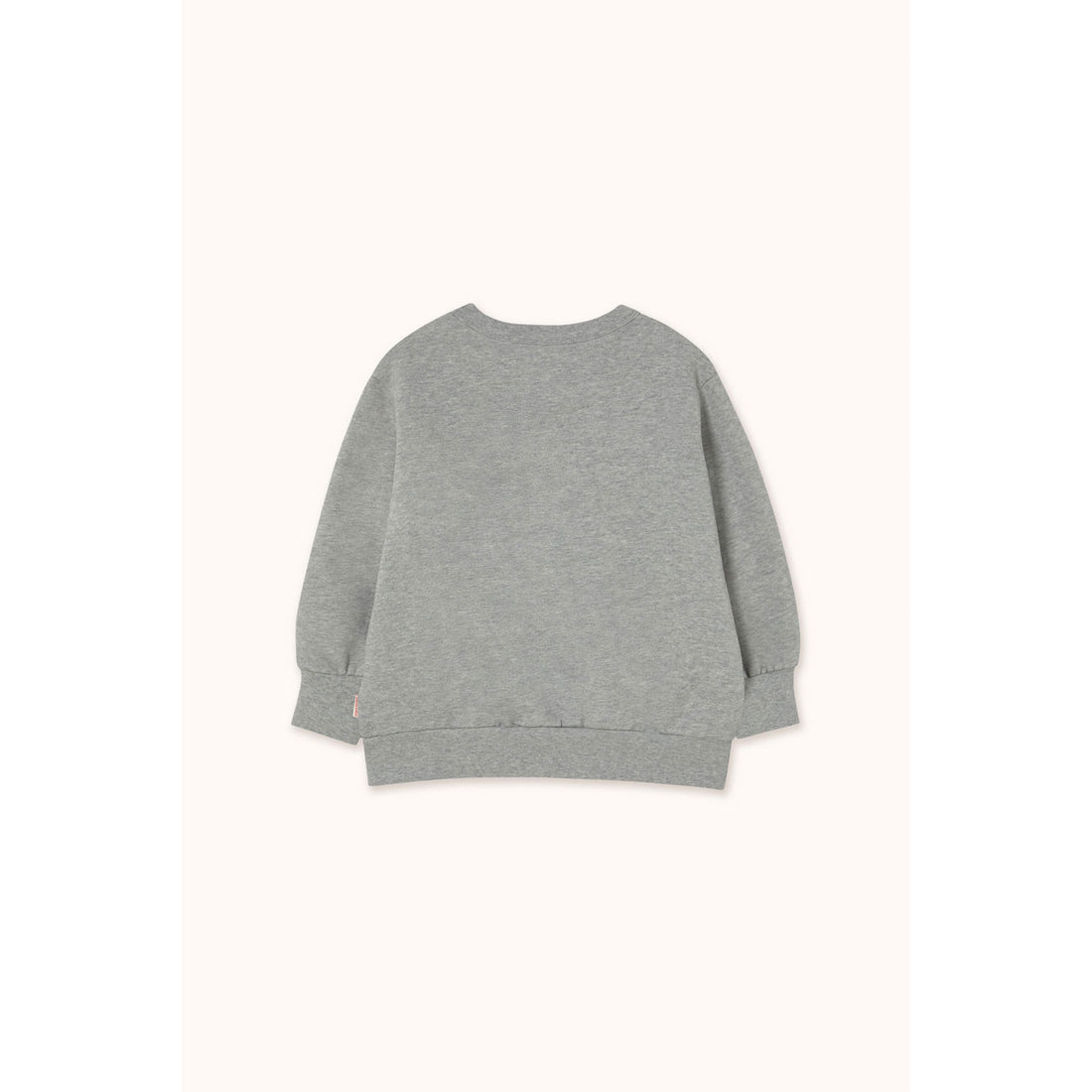 Tiny Cottons Medium Grey Heather Flower Graphic Sweatshirt