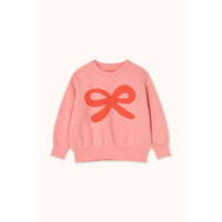 Tiny Cottons Pink Worm Graphic Sweatshirt