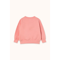 Tiny Cottons Pink Worm Graphic Sweatshirt