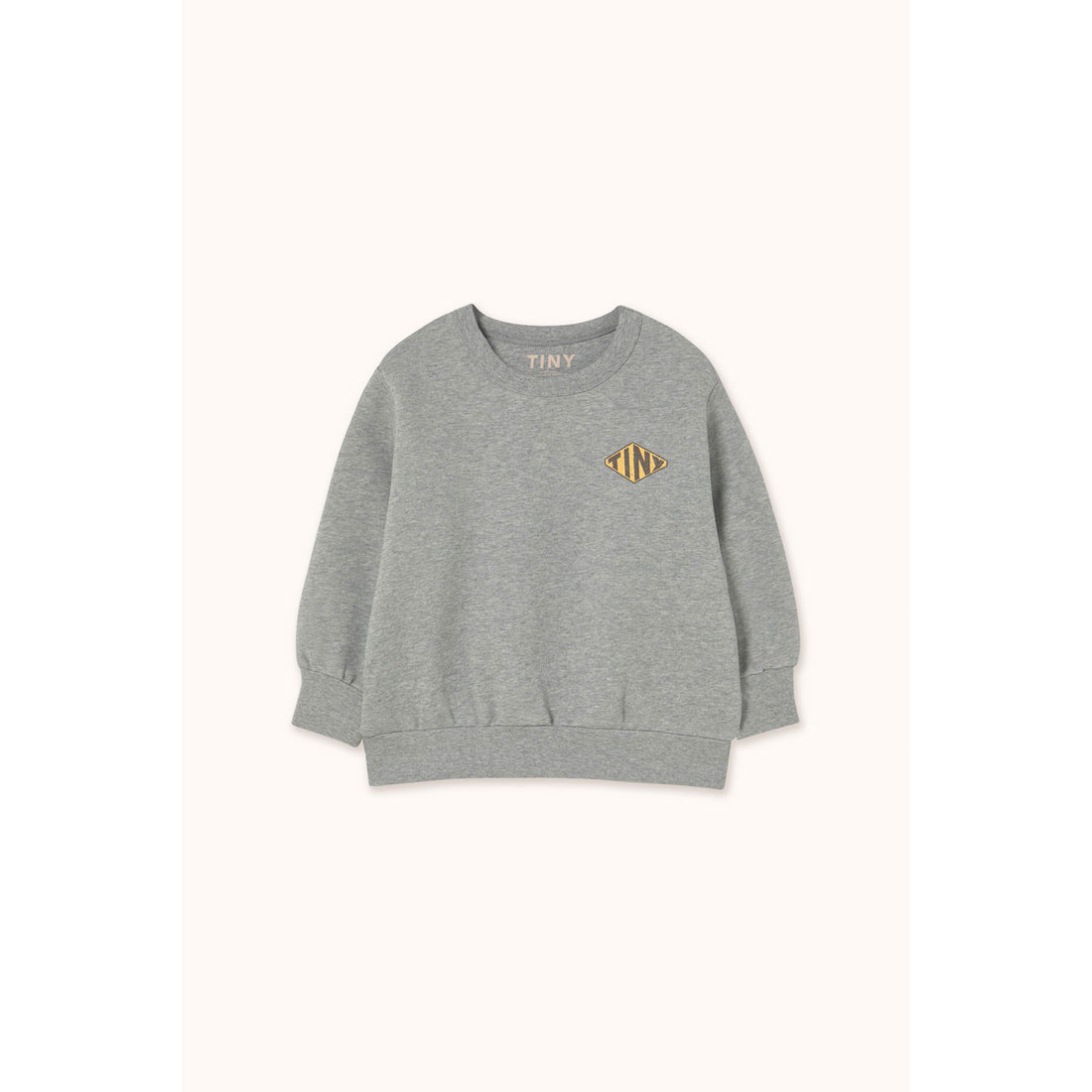 Tiny Cottons Medium Grey Diamond Tiny Graphic Sweatshirt