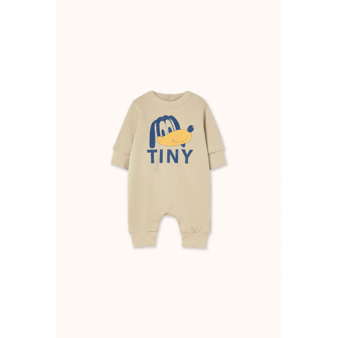 Tiny Cottons Dark Vanilla Tiny Dog Graphic One-Piece