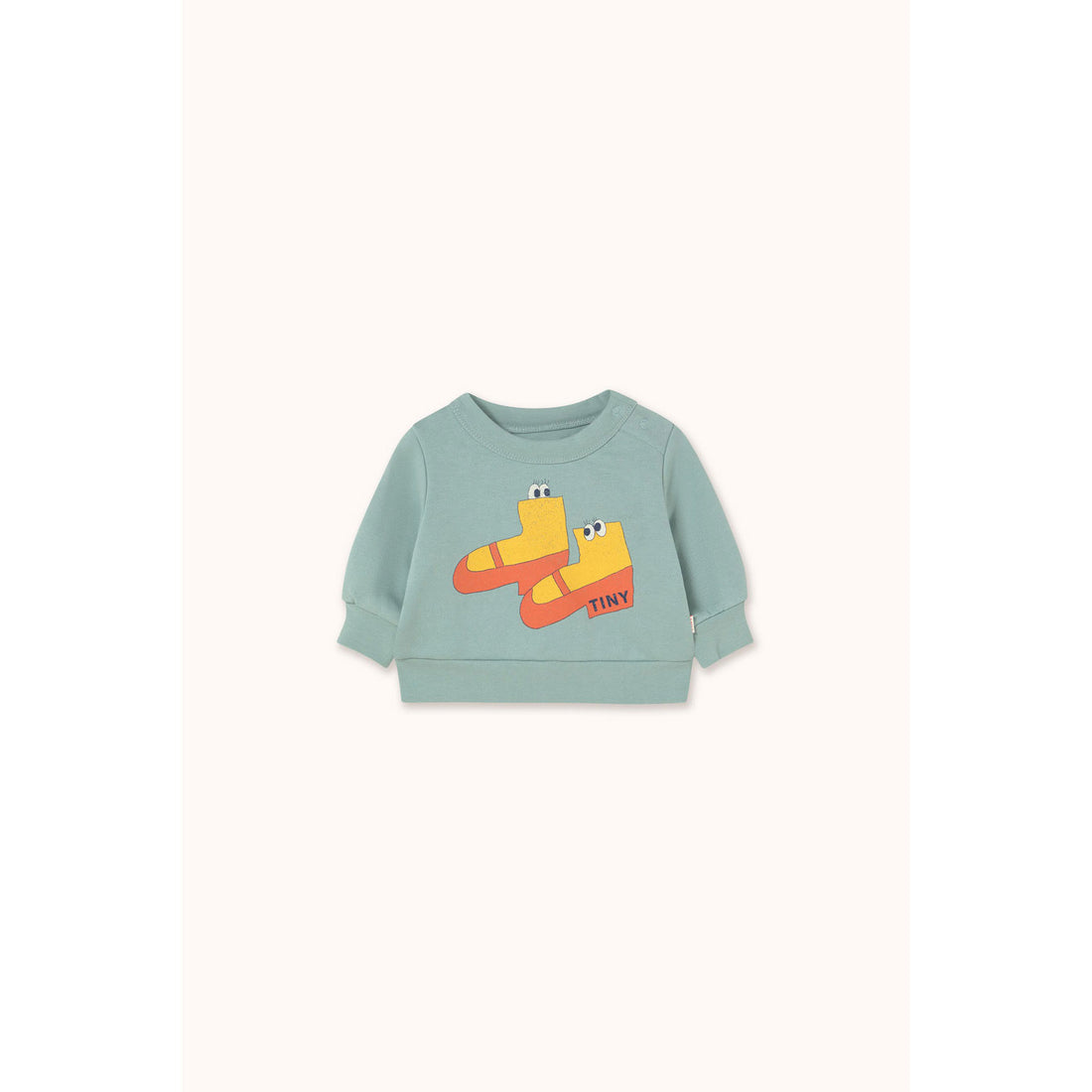 Tiny Cottons Sage Walk Graphic Baby Sweatshirt