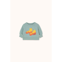 Tiny Cottons Sage Walk Graphic Baby Sweatshirt
