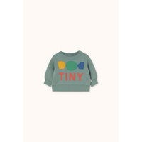 Tiny Cottons Teal Candy Graphic Baby Sweatshirt