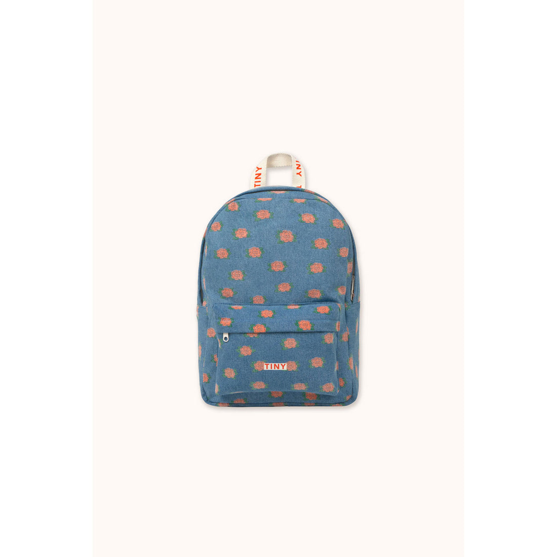 Tiny Cottons Denim Blue Camelias Backpack