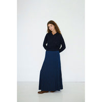 The Tiny Big Sister Navy Contrast Womens Skirt