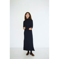 The Tiny Big Sister Navy Turtleneck Womens Dress