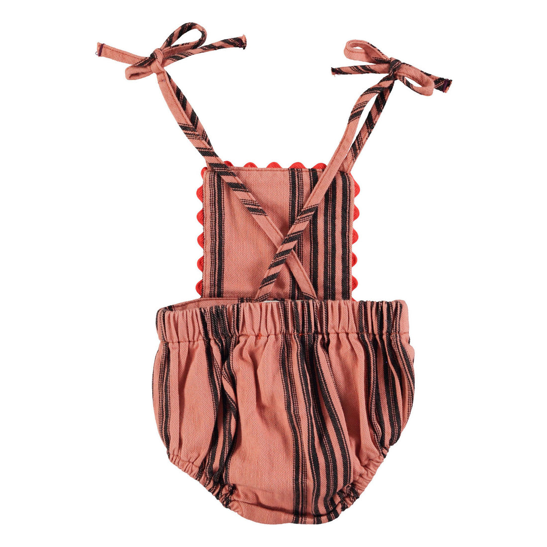 Piupiuchick Pink Striped Romper