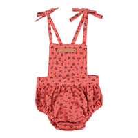 Piupiuchick Raspberry  Flowers AO Romper
