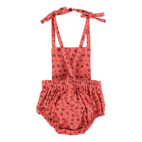 Piupiuchick Raspberry  Flowers AO Romper