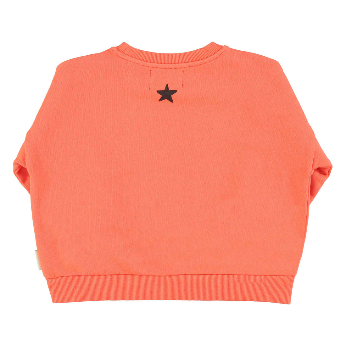 Piupiuchick Orange Music Print Sweatshirt